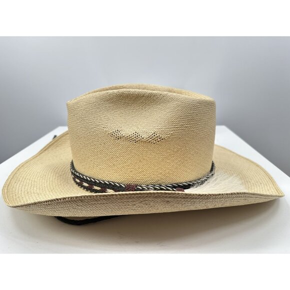 O’farrell Vintage Western Pinched Crown Hat Size 7-5/8 - Picture 14 of 16